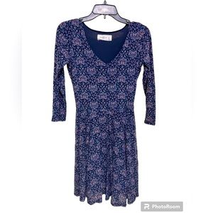 Abercrombie & Fitch - Purple and Blue Floral Dress